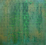 Reliëf 3- acryl op canvas 30 x 30 cm (2014)
